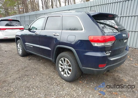 2014 Jeep Grand Cherokee Limited z USA, uszkodzony, nr VIN 1C4RJFBGXEC236632